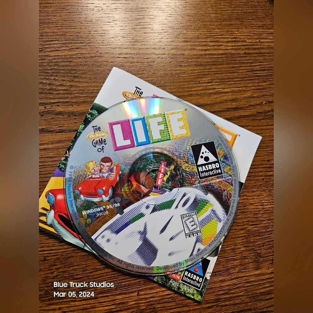 The Game Of Life PC CD-ROM Game Windows 95 98 Hasbro